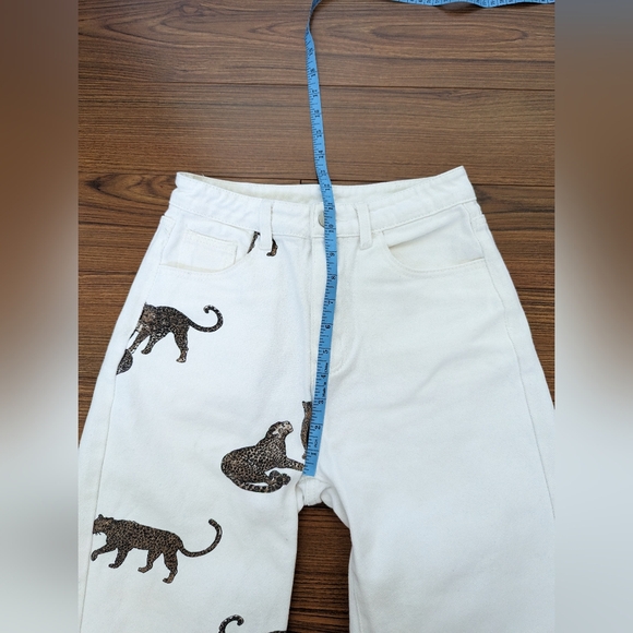 XS wide leg jeans white - Picture 5 of 6